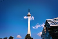 the television tower in berlin, germany