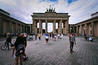 the brandenburg gate in berlin, germany